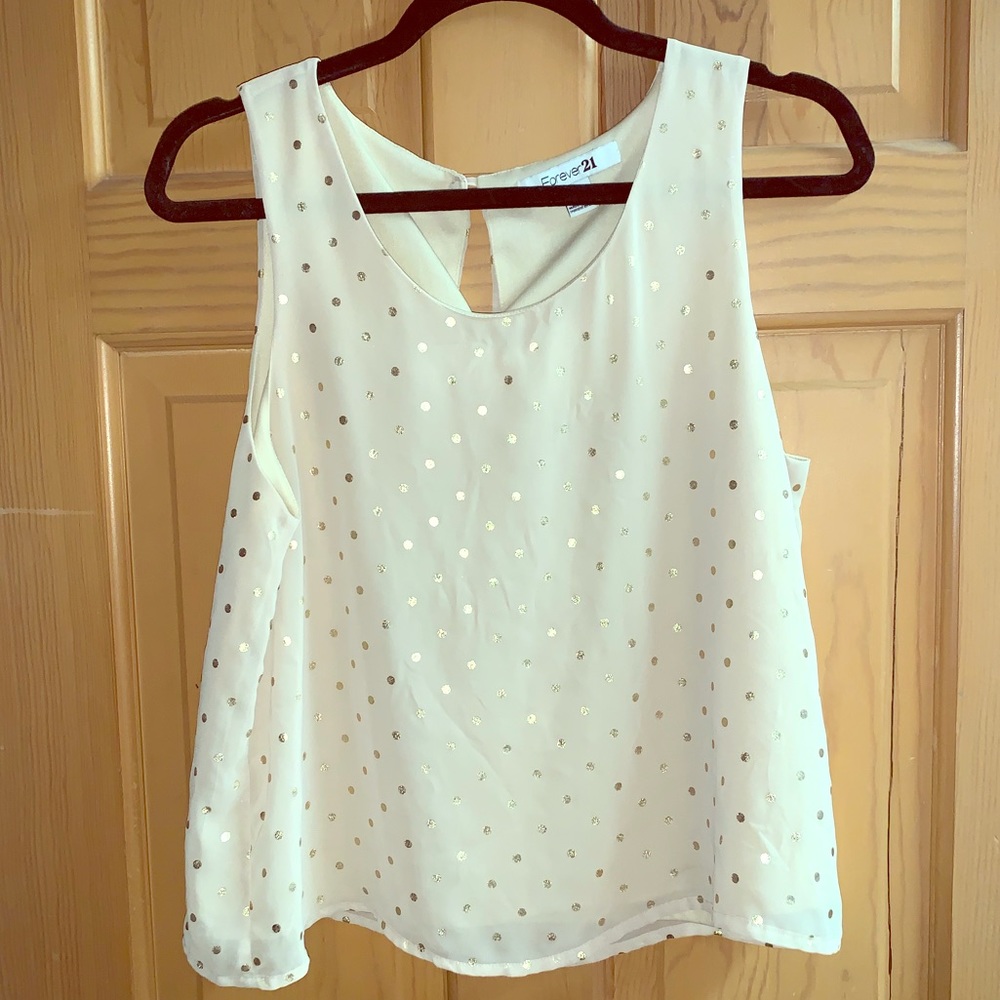 Polka dot tank